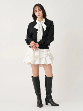 Ruffled Mini Skort
