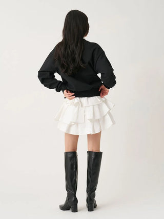 Ruffled Mini Skort