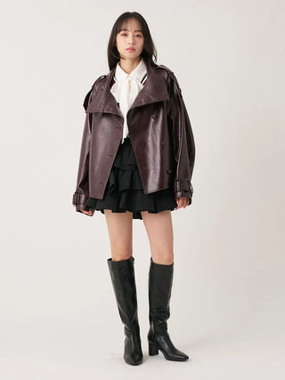 Ruffled Mini Skort