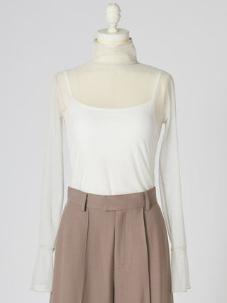【WARM】Simple pleated pants