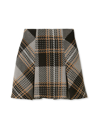 Roving Checkered Mini Skirt