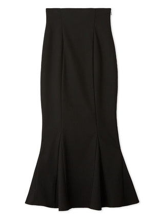 High-Waisted Mermaid Skirt in BLACK, Premium Fashionable Women's Skirts & Skorts at SNIDEL USA.