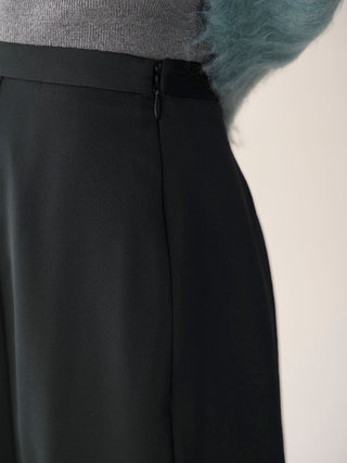 【Coming Soon】Hem Lace Satin Pencil Skirt