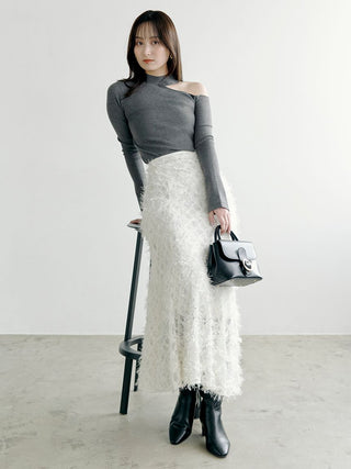 Lace Jacquard Skirt