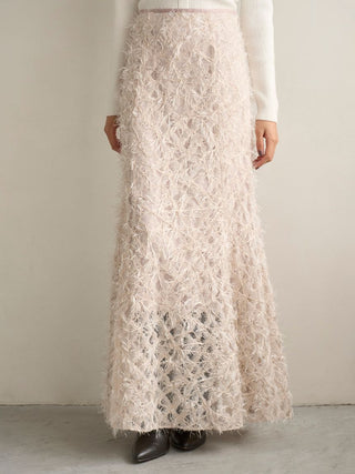 Lace Jacquard Skirt