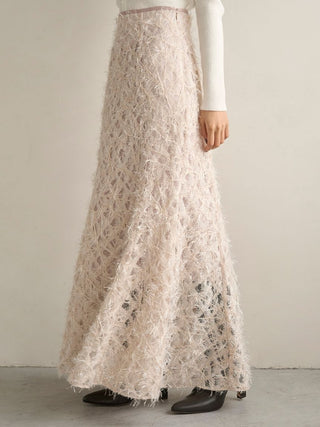 Lace Jacquard Skirt