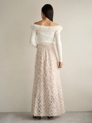 Lace Jacquard Skirt