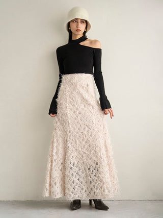 Lace Jacquard Skirt