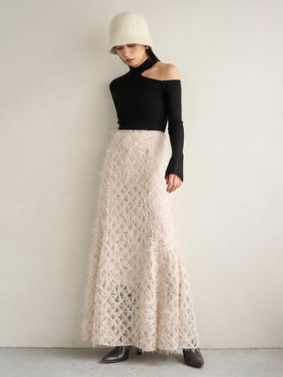 Lace Jacquard Skirt