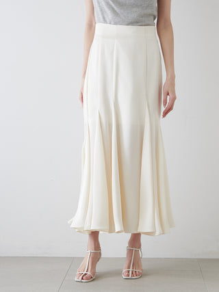 Satin Midi Mermaid Skirt