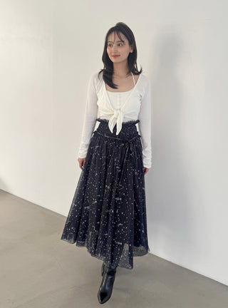 [Chacott] Tulle Skirt