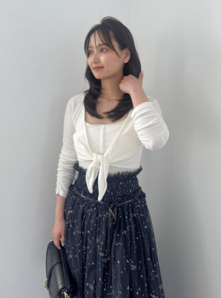 [Chacott] Tulle Skirt