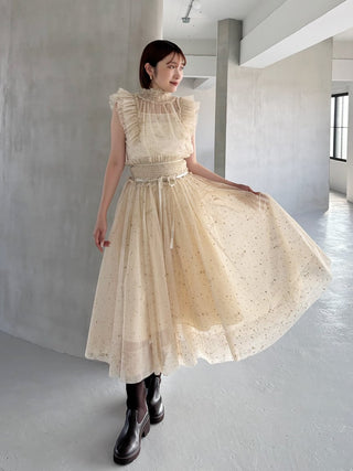 [Chacott] Tulle Skirt