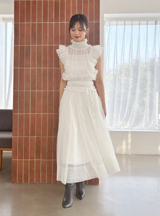 [Chacott] Tulle Skirt