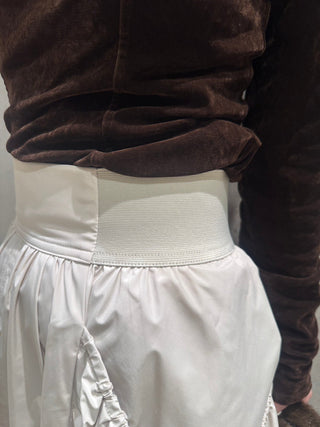 Elastic Waist Balloon Skirt