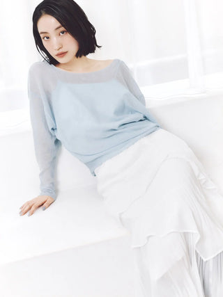 Sustainable Pleated Tiered Skirt