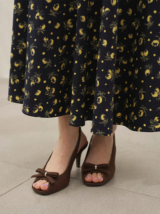 Sustainable Fruit Print Mermaid Skirt