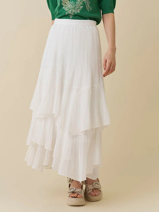 Tiered Maxi Skirt