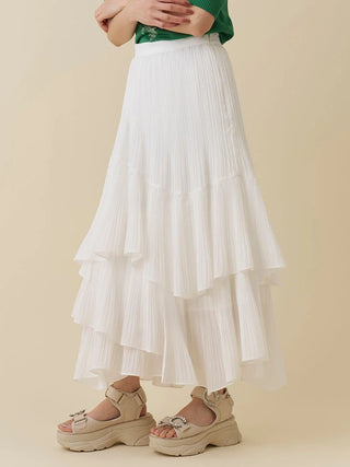 Tiered Maxi Skirt