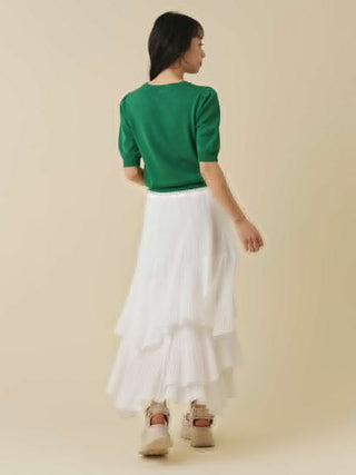 Tiered Maxi Skirt