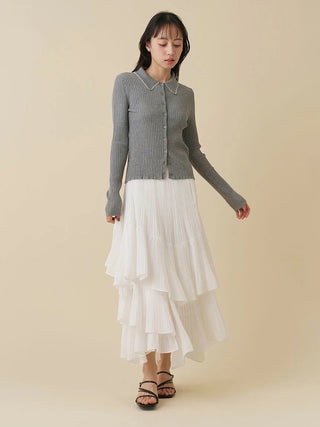 Tiered Maxi Skirt