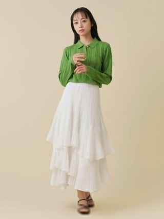 Tiered Maxi Skirt