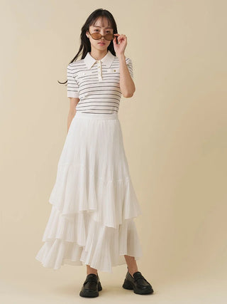 Tiered Maxi Skirt