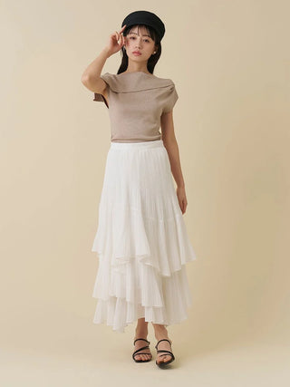 Tiered Maxi Skirt