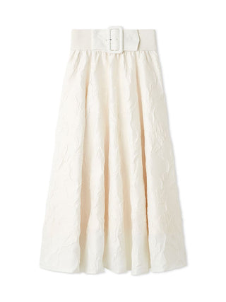 Jacquard Flare Skirt