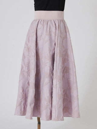 Jacquard Flare Skirt
