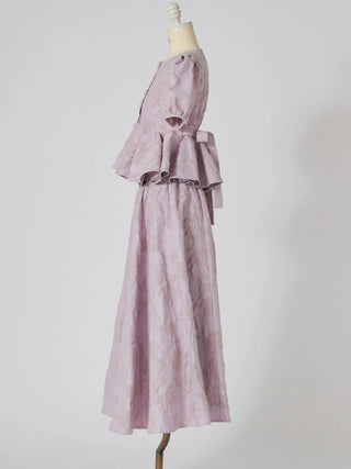 Jacquard Flare Skirt