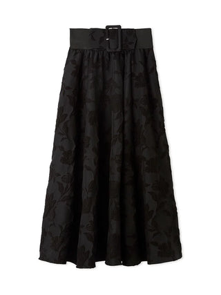 Jacquard Flare Skirt