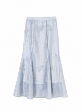 Embroidered Mermaid Skirt