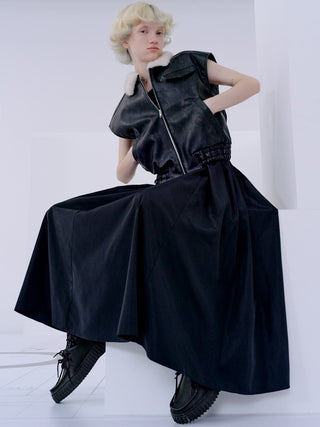 Variegated Gilet Blouson