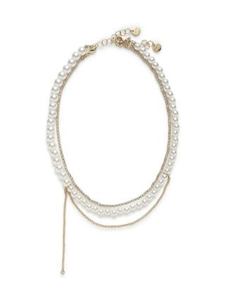 Impact Necklace in GOLD, Premium Women's Fashionable Necklace at SNIDEL USA.