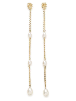 Varie Pearl Earrings in B, Premium Women's Fashionable Earrings at SNIDEL USA