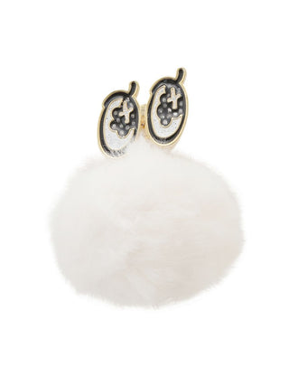 SNaMON Earrings in Ivory, Premium Women's Fashionable Earrings at SNIDEL USA