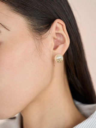 Pearl Beads Variation Earrings, Premium Women's Fashionable Earrings at SNIDEL USA