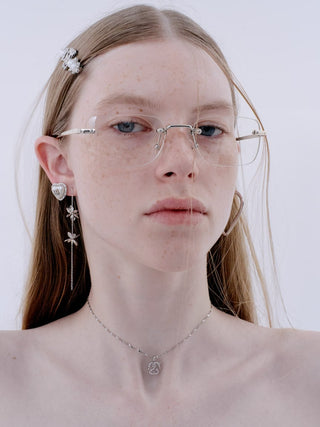 Flower Long Earrings