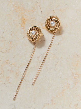 Vintage-Inspired Motif Earrings