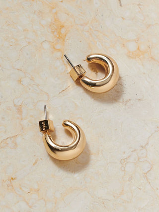 Minimal Metal Stud Earrings