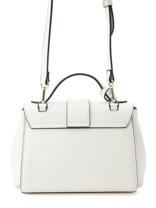 Square Buckle Bag in ivory, Luxury Collection of Fashionable & Trendy Women's Bags at SNIDEL USA