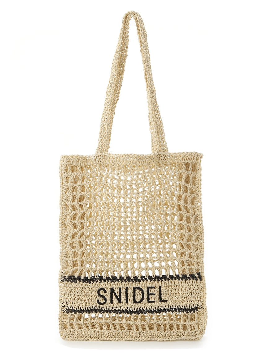 Shop snidel 2023 SS Logo Totes by Nfamao1 | BUYMA