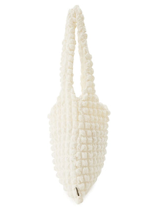 Quilted Tote Bag in ivory, Luxury Collection of Fashionable & Trendy Women's Bags at SNIDEL USA