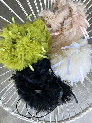 Four Tulle Ribbon Bag