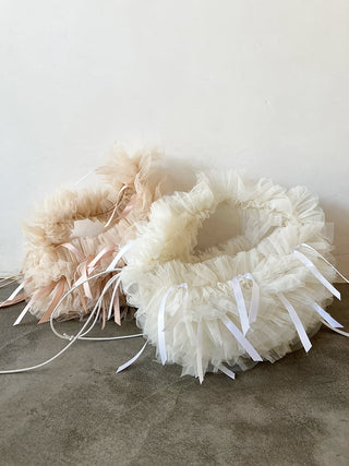 two Tulle Ribbon Bag