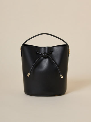 Bucket Bag in Black, Premium Women's Fashionable Bags, Pouches at SNIDEL USA