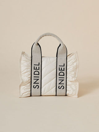 Frill Quilted Logo Bag