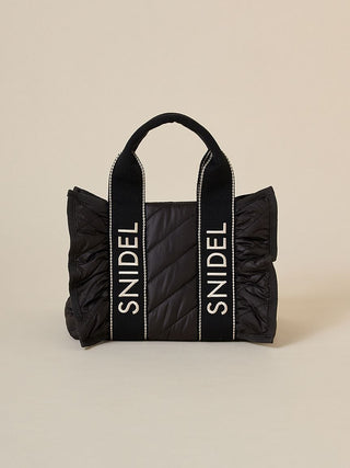 Frill Quilted Logo Bag