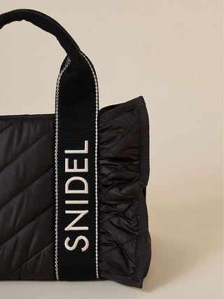 Frill Quilted Logo Bag